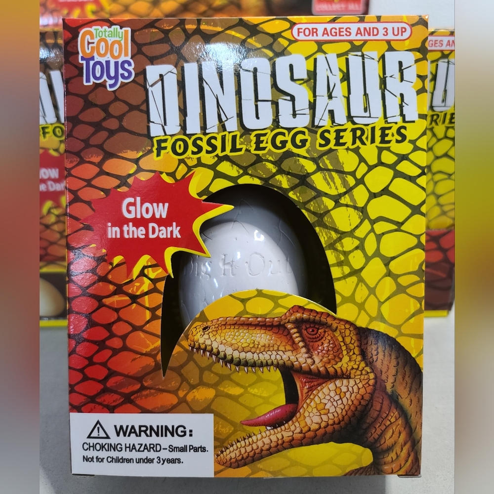 Single Count Dinosaur Egg Fossil Series